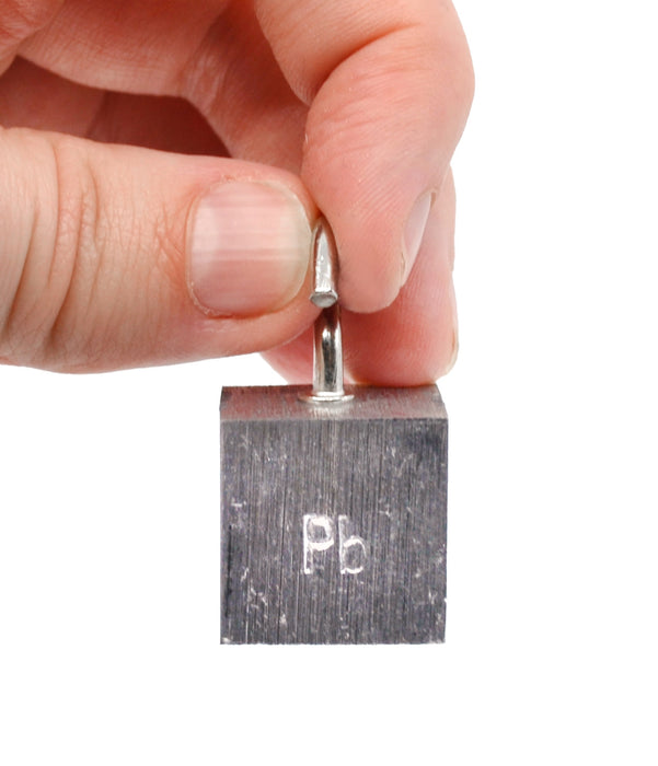 Specific Gravity Cube - Lead - With Hook