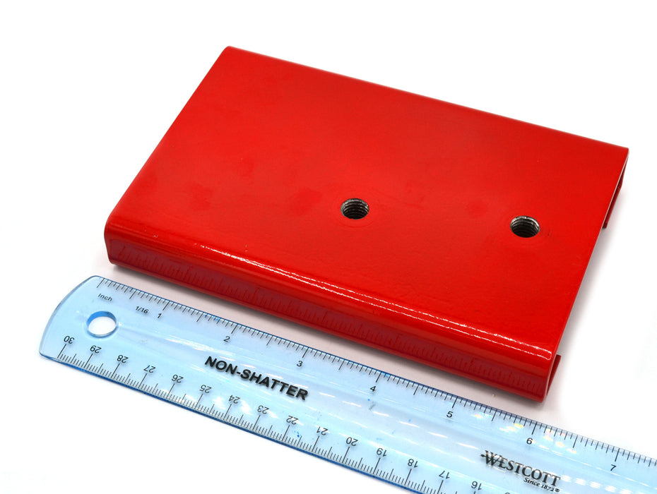 Rectangular Retort Base - 9"x6" - Steel