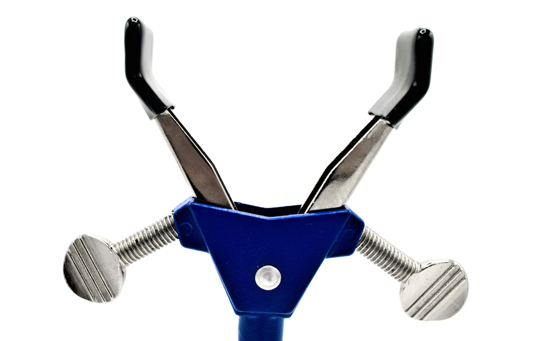 2 Finger Spring Loaded Clamp, Swivel Bosshead - 2.75" Max Opening