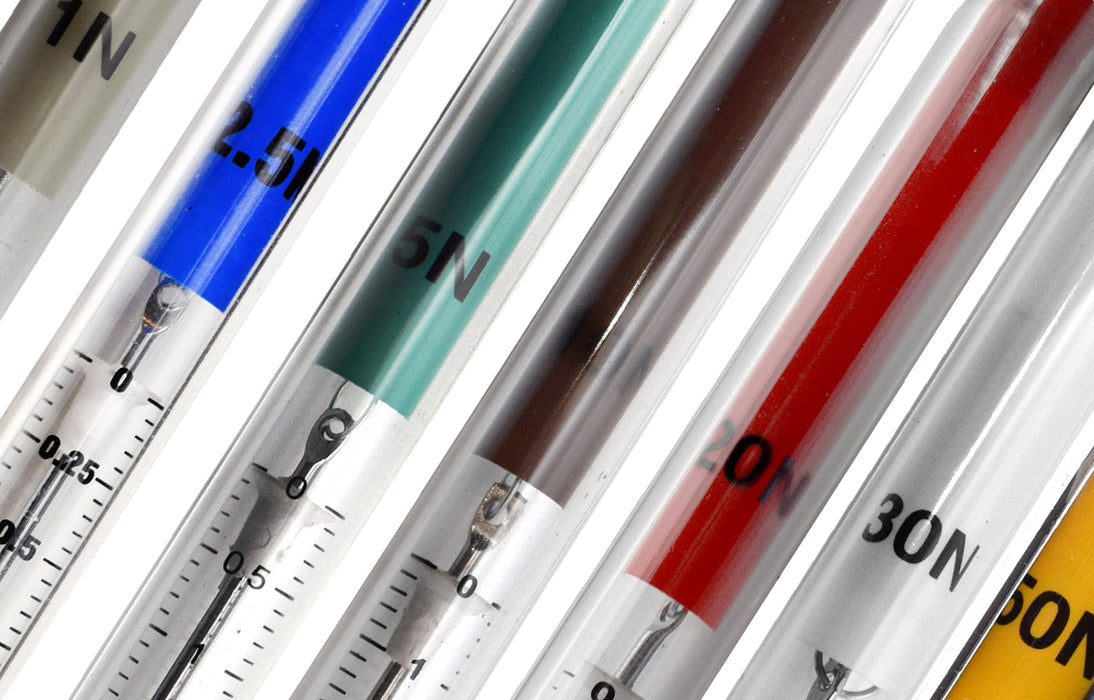 Balance Scale For Classroom Economy Dynamometer, Aluminum - 100g / 1N - Zero -Point Calibration Weights