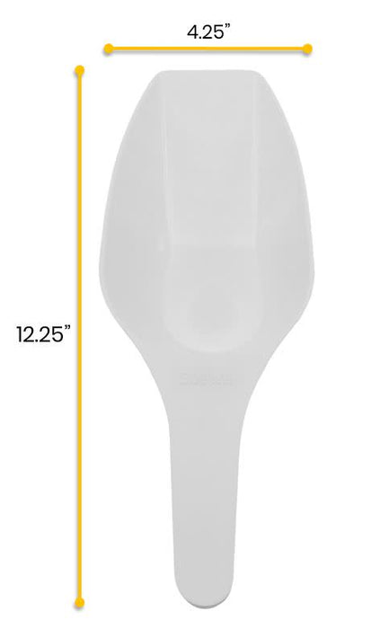 Scoop, 500mL - Flat Bottom - Polypropylene