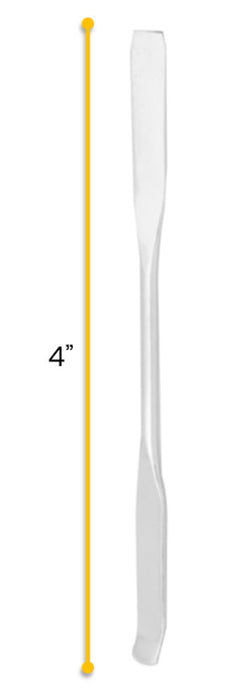12PK Chattaway Spatulas, 4" - Stainless Steel, Polished