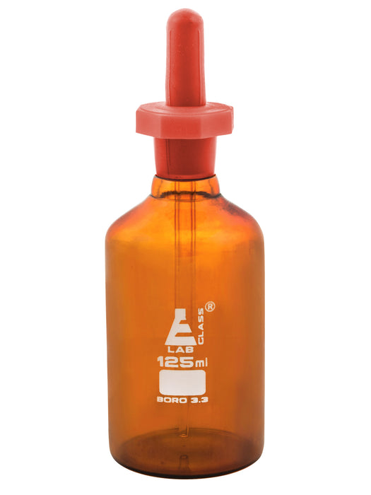 Dropping Bottle, 125mL - Amber - Borosilicate Glass