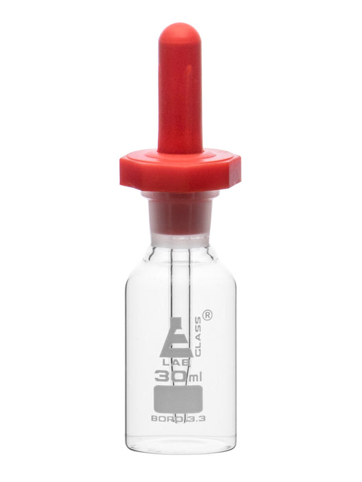 Dropping Bottle, 30mL - Transparent - Borosilicate Glass