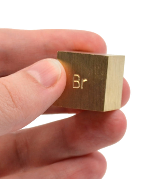 Specific Gravity Cube - Brass - No Hook — hBARSCI