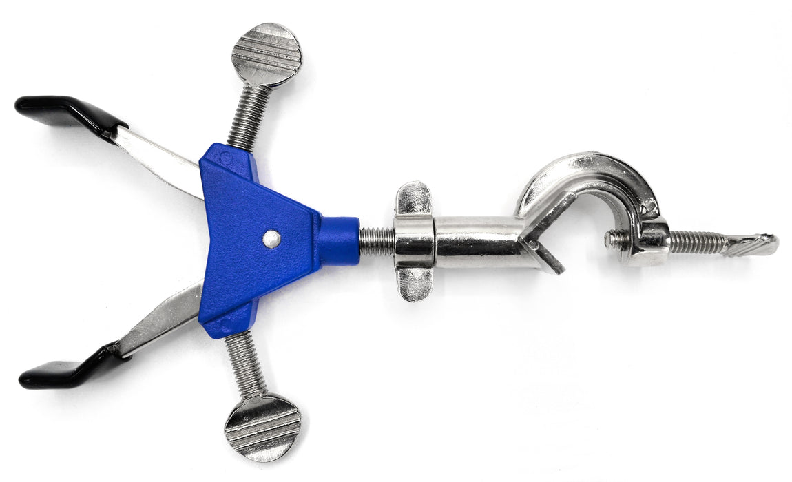 2 Finger Spring Loaded Clamp, Swivel Bosshead - 2.75" Max Opening