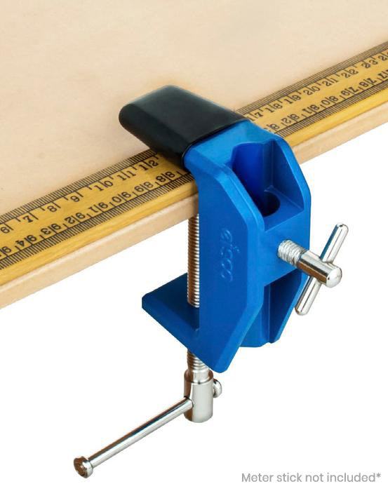 Heavy Duty Table Clamp - Vinyl Coated Grip - Rod/Pulley Holder - Eisco Labs