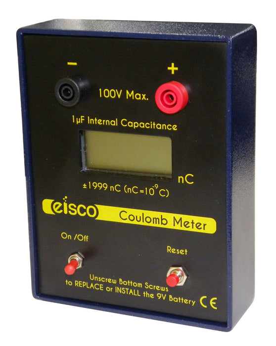 Coulomb Meter, -1999 to 1999 nC - Digital Electroscope