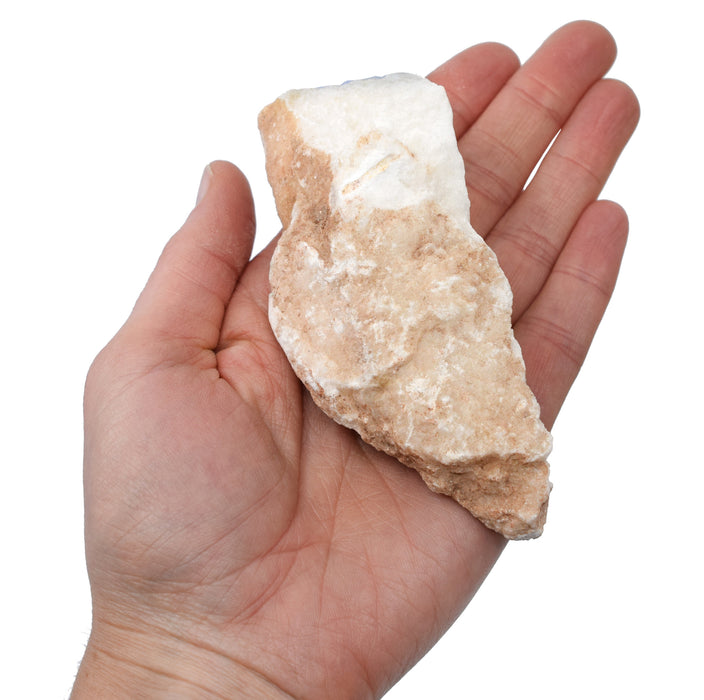 Raw Gypsum, Mineral Specimen - Hand Sample, ± 2.75"
