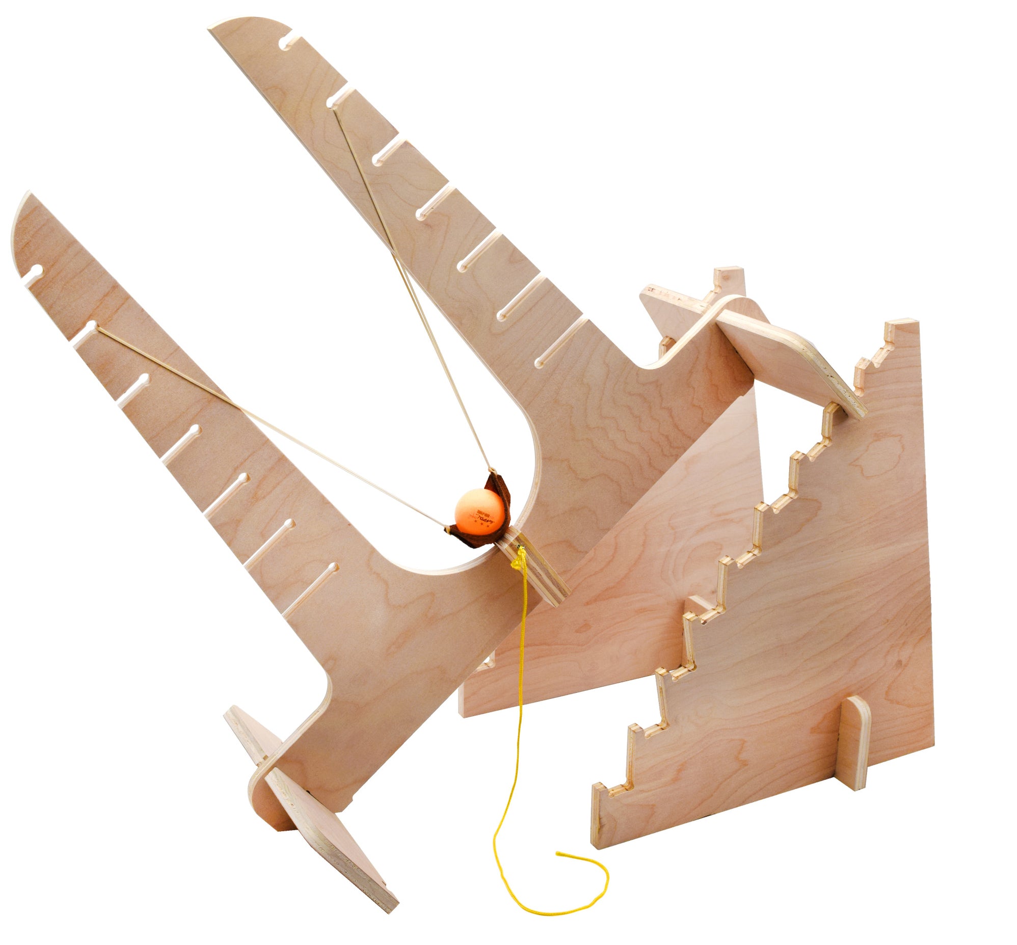 DIY Slingshot Kit Explore Projectile Motion Garage Physics — hBARSCI
