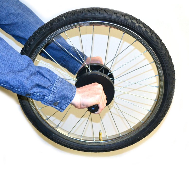Premium Bicycle Wheel Gyroscope, 20" Diameter - Angular Momentum Demonstration