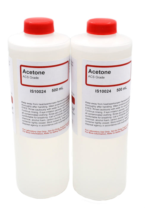 2PK Acetone, 500mL - ACS-Grade - The Curated Chemical Collection