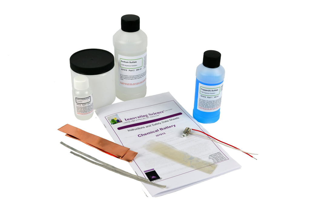 Innovating Science - Chemical Battery Chemistry Demo Kit