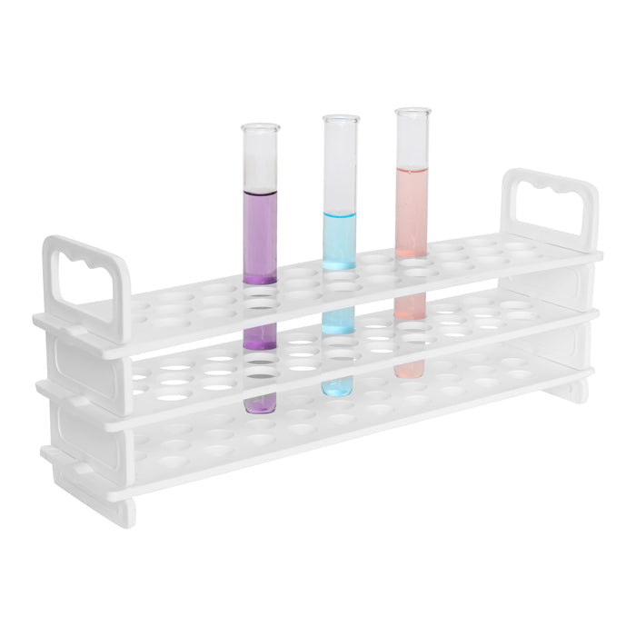 Test Tube Rack - Holds 31 x 16mm Tubes - Polypropylene