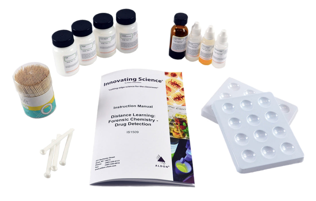 Forensic Chemistry & Drug Detection - Distance Learning Kit