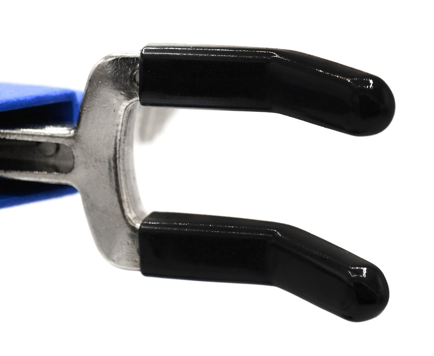 3 Finger Adjustable Clamp on Stainless Steel Rod - 2.3" Max Opening