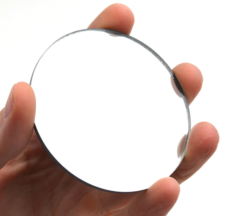 Concave Mirror - 3" dia., 200mm Focal Length - 3mm Thick - Glass