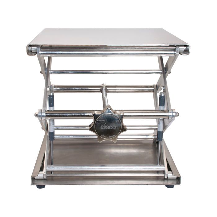 Extendable Laboratory Jack, 26 Inch (At Full Extension) - Stainless Steel