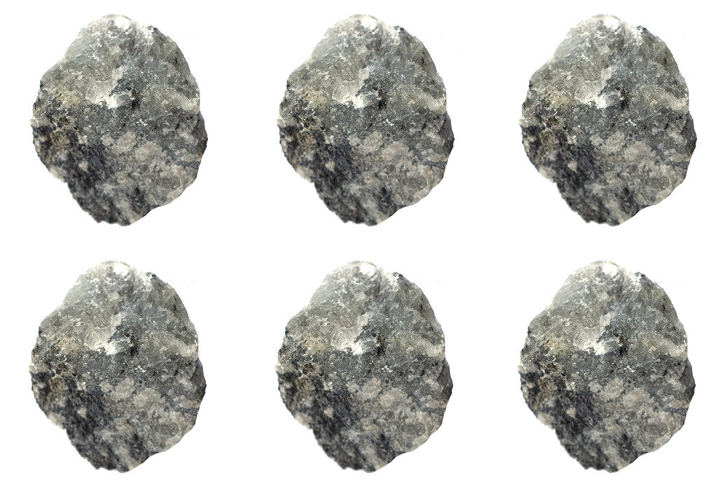 6PK Raw Labradorite, Sedimentary Rock Specimens, ?? 1" Each