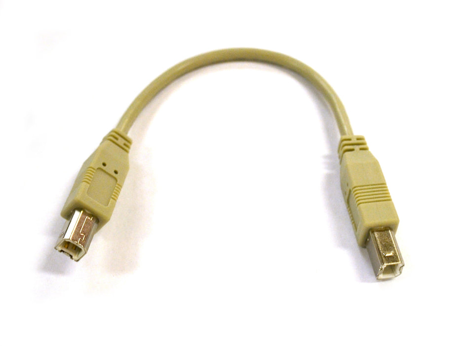 Eisco Labs USB 2.0 Cable - Type B Male to Type B Male - Converter Cable, 20cm