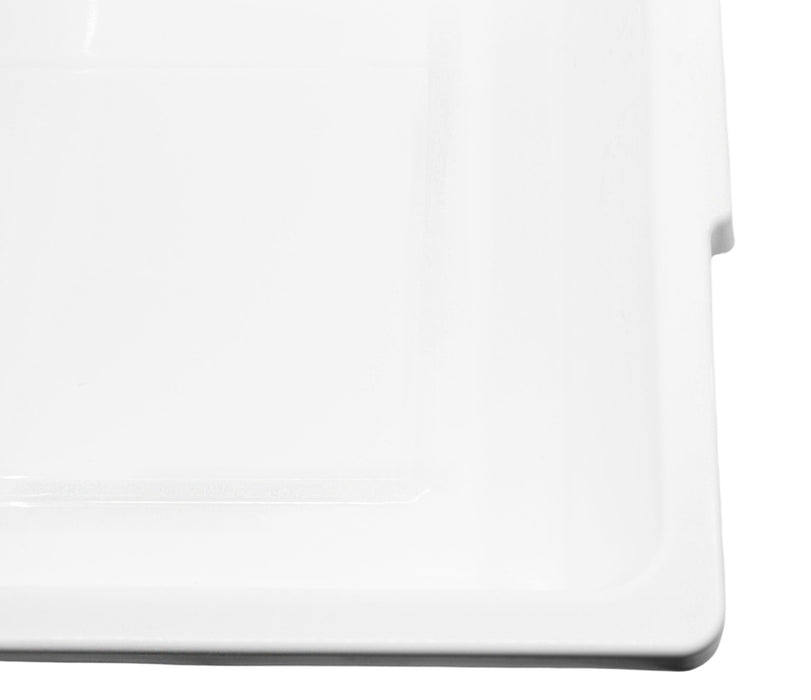 Utility Tray - Polypropylene Plastic - 14.5 x 13.5 x 5 Inches