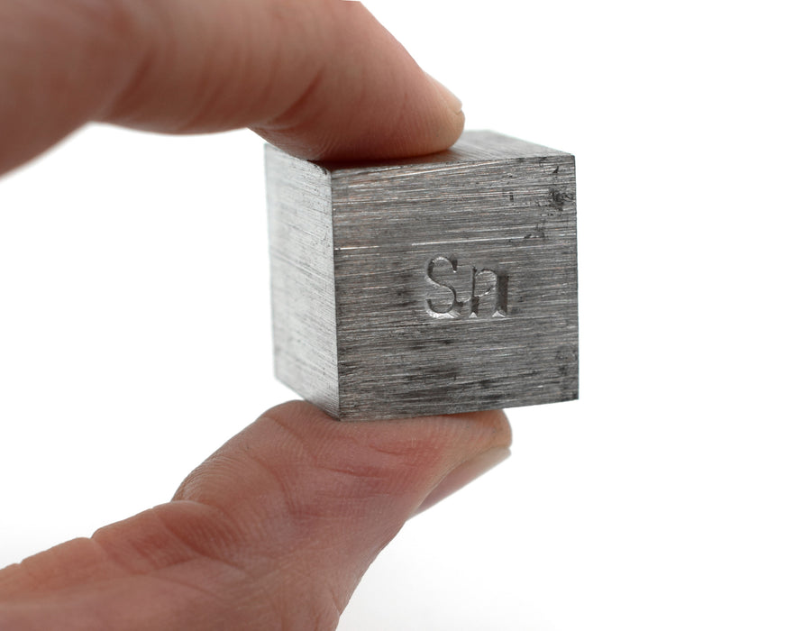 Specific Gravity Cube - Tin - No Hook