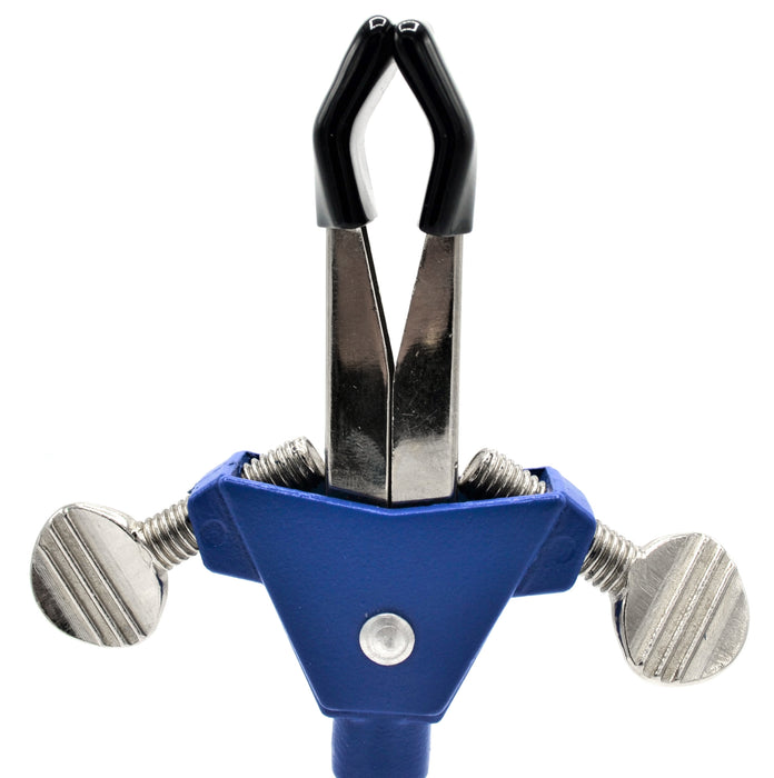 2 Finger Spring Loaded Clamp, Swivel Bosshead - 2.75" Max Opening