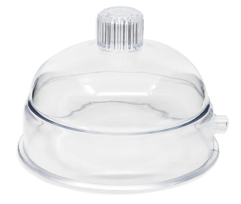 Desiccator Vacuum, 20cm - With Stopcock - Polypropylene and Polycarbonate
