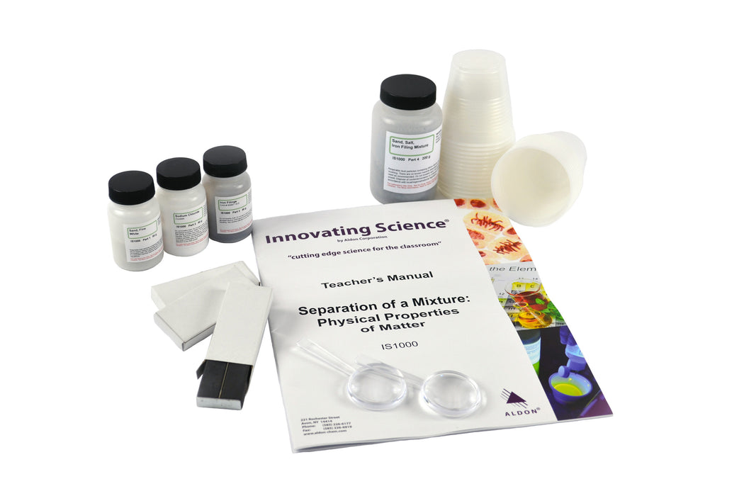 Separation of a Mixture Science Experiment Kit - Explore the Physical Properties of Matter - Science at Home Series - Innovating Science