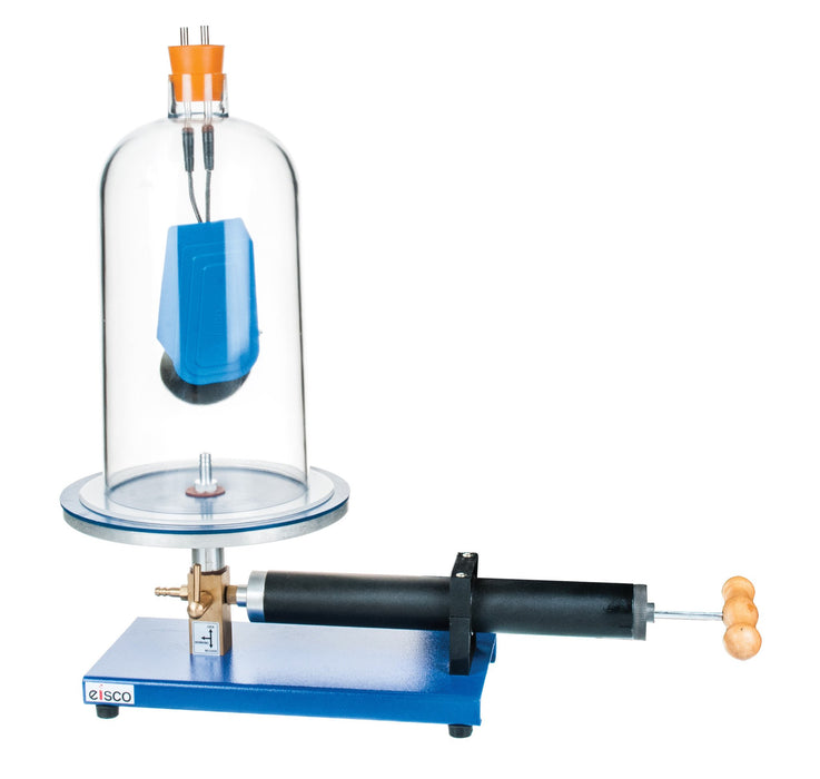 Bell Jar & Hand Vacuum Pump (PH0166B, PH0176CN8) - For Bell Jar & Vacuum Experiments