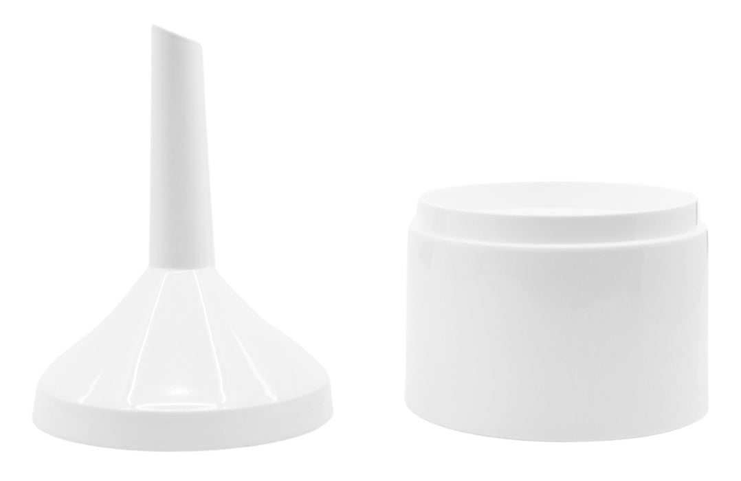 Buchner Funnel, 7.5cm - Polypropylene - Two Parts - Straight Sides, Perforated Plate