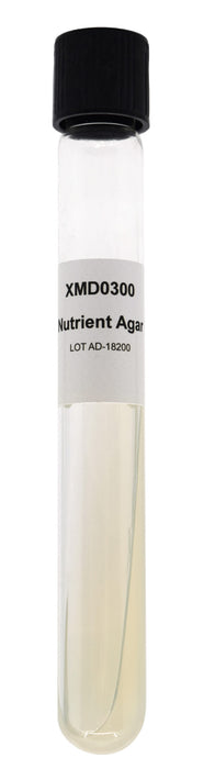 Nutrient Agar Slants, Case of 100 - General Purpose Growth Medium - Innovating Science