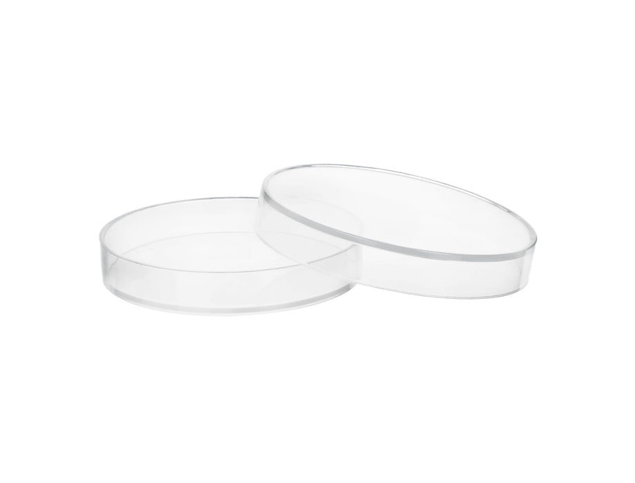 12PK Petri Dishes, 2" x 0.5" (50 x 13mm) - With Lid - Polypropylene Plastic