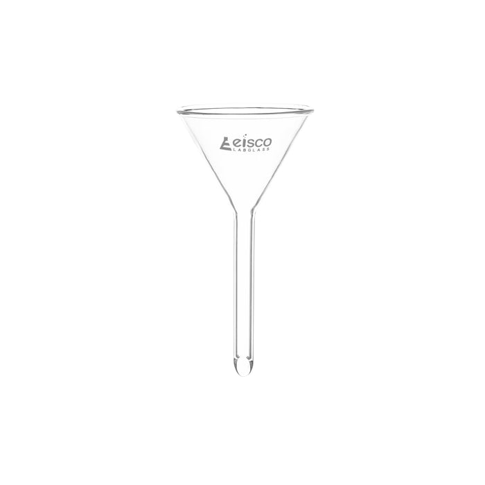 Heavy Filter Funnel, 45mm - Plain Stem, 7mm - Borosilicate Glass