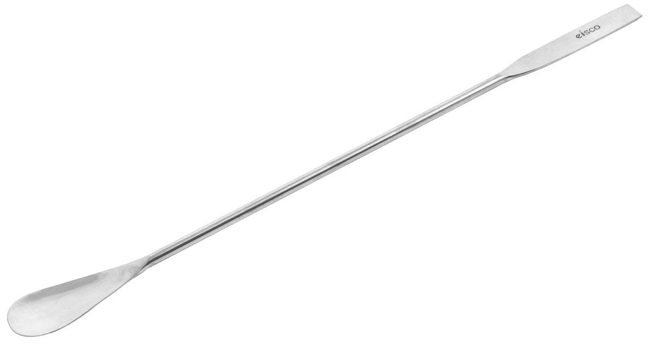 10PK Micro Spoons, 9 Inch - Flat End & Scoop End - Stainless Steel