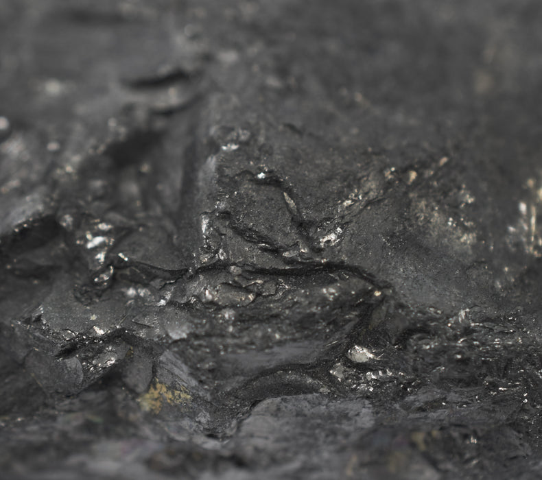 Raw Anthracite Coal, Metamorphic Rock Specimen - Hand Sample, ± 2.75"