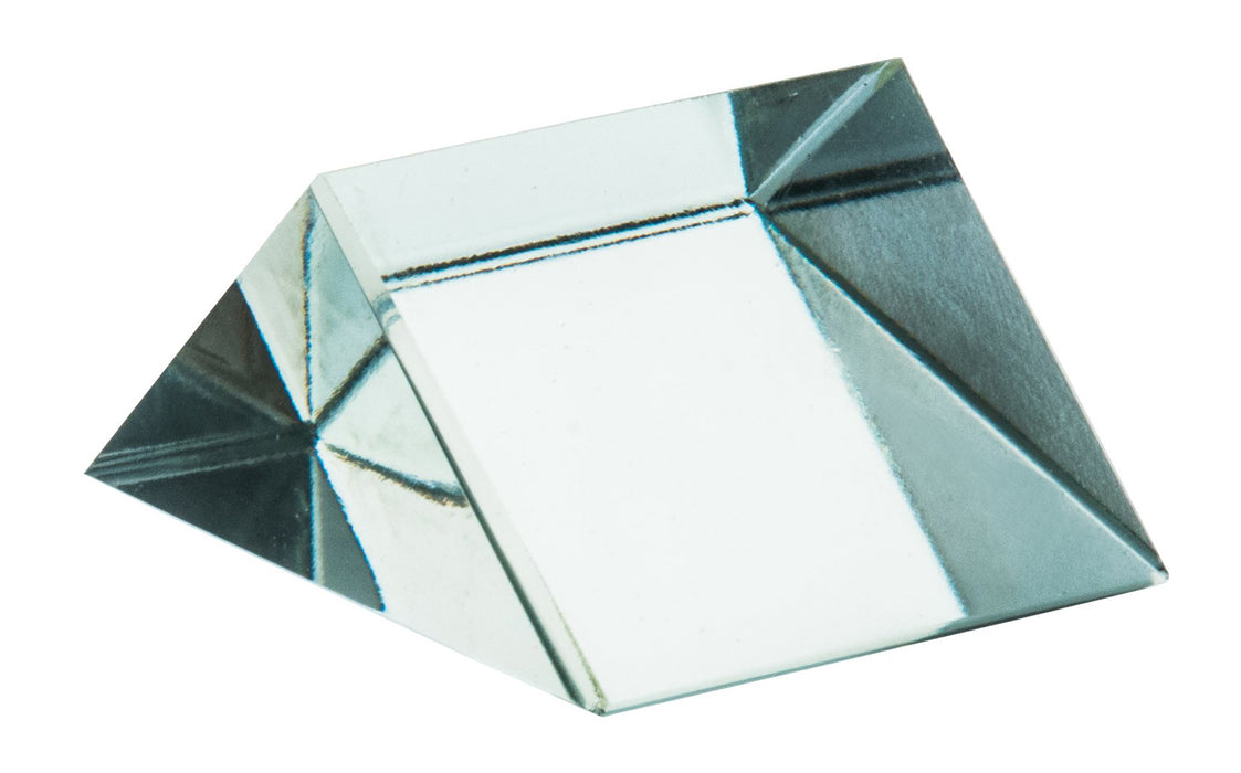 Eisco Labs Right Angled Glass Prism - 3 Sides - 2 x 2 x 2.75"