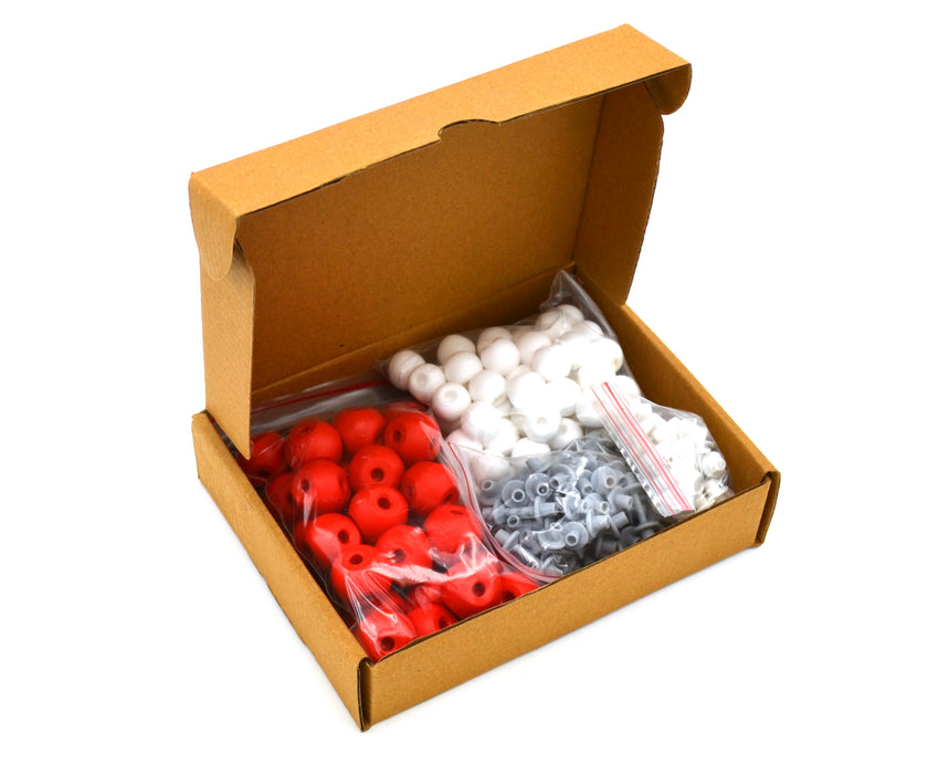 water lattice molecular model in box