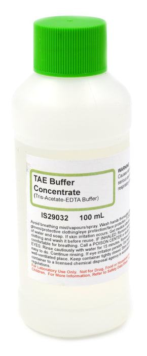 Tris-Acetate-EDTA Buffer Concentrate, 100mL - 50x Concentrate - The Curated Chemical Collection