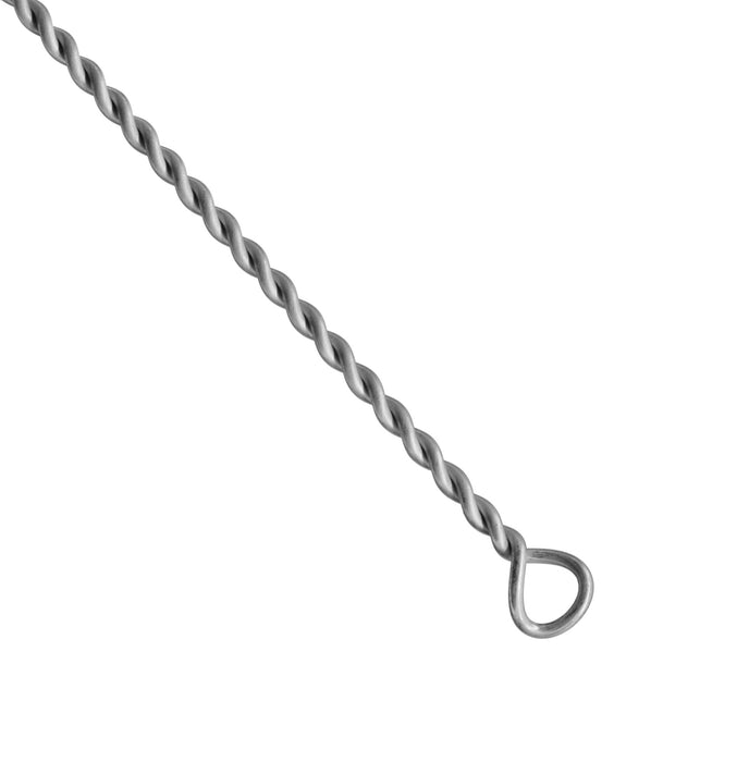 Bristle Cleaning Brush - Fan-Shaped End, 16.25" Length - 3" Diameter