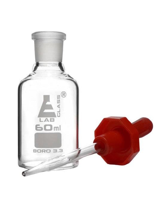 Dropping Bottle, 60mL - Transparent - Borosilicate Glass
