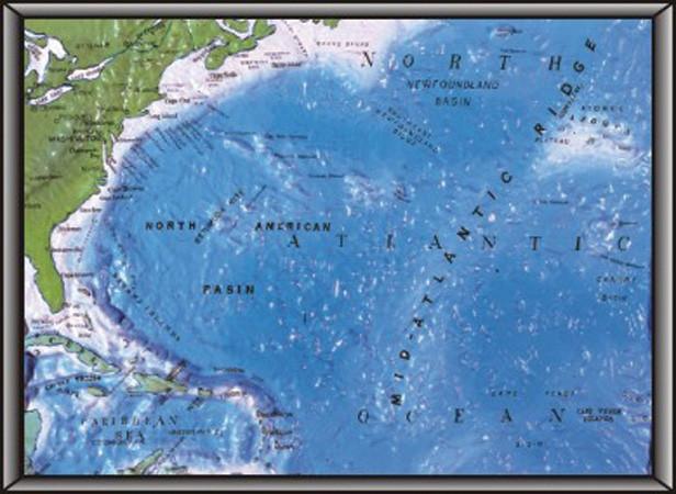 Ocean Feature Model, 24 Inch