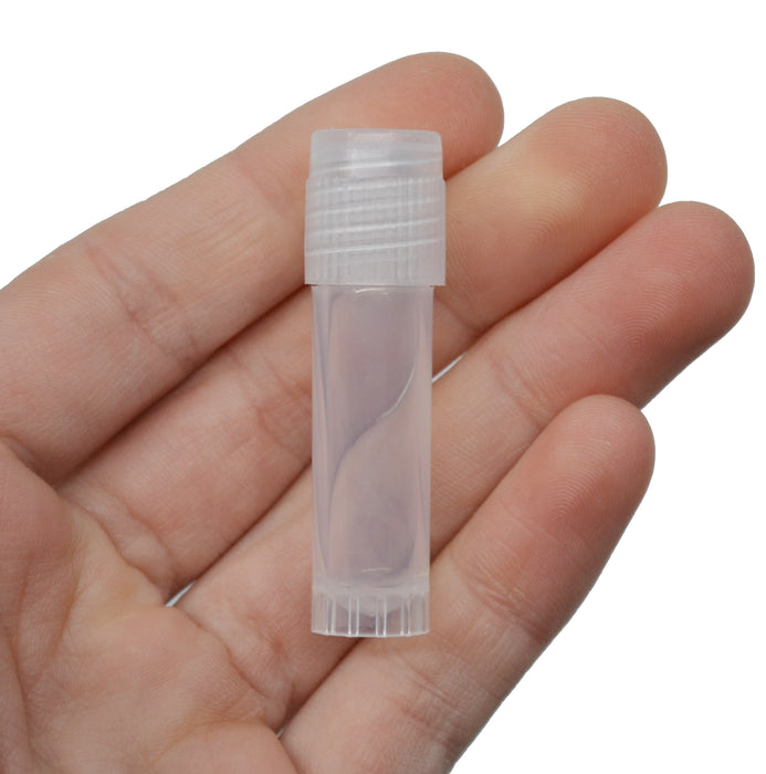 2ml plastic vial in hand