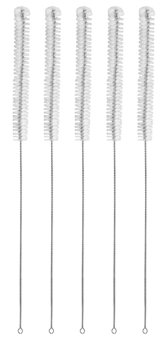 5PK Nylon Burette Cleaning Brushes, 31" - For Burettes up to 0.75" Diameter