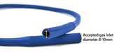 neoprene bunsen burner tubing diameter