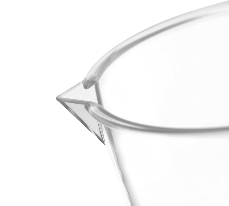 Measuring Jug, 600mL - TPX Plastic - Screen Printed Graduations - With Handle & Spout