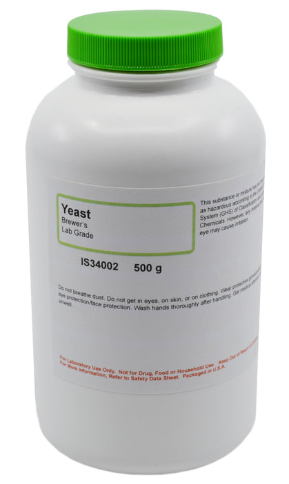 Brewer's Yeast, 500g - Laboratory Grade