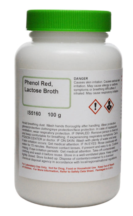 Phenol Red Lactose Differential Medium, 100g