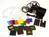 student optics kit with light box & 27 optical components