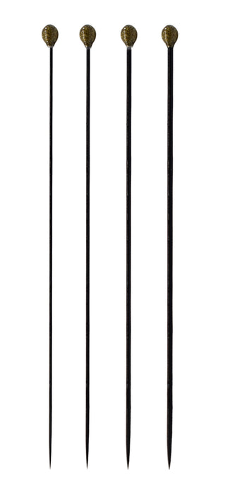 400ct Premium Insect Entomology Dissection Pins, Multi Pack Set - 100 Each of Sizes 00, 1, 2, 3 - Museum Grade